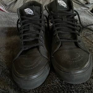 High top black Vans